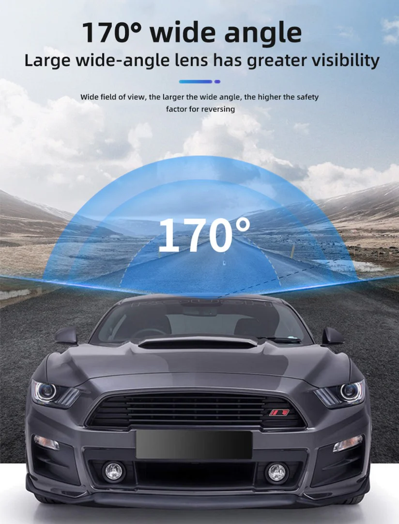 AHD 1080p REVERSE PARKING REAR CAMERA Night Vision + Waterproof - Image 4