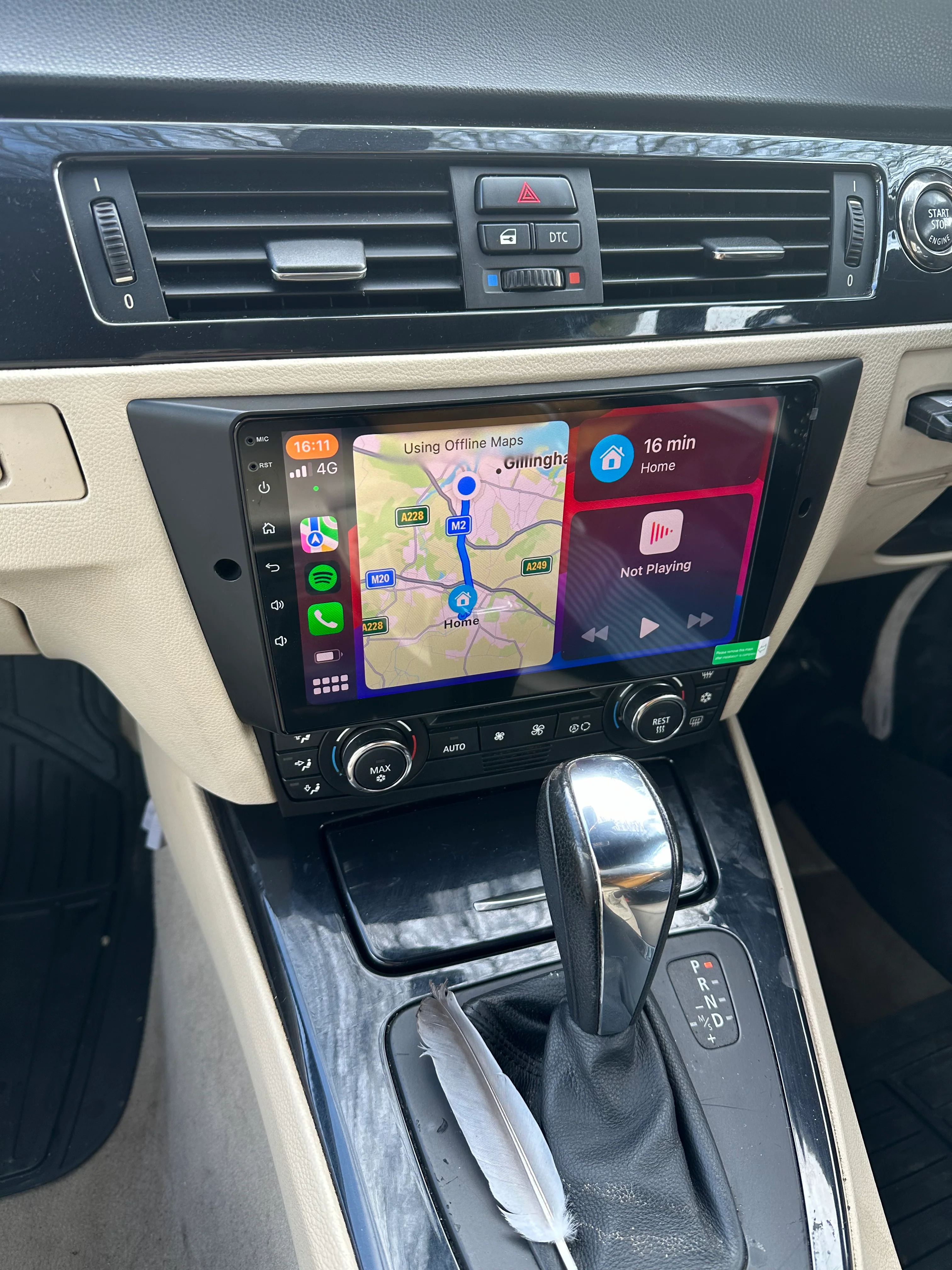BMW 3 Series 2005-2009 E90/E91 Wireless Apple CarPlay Upgrade Kit