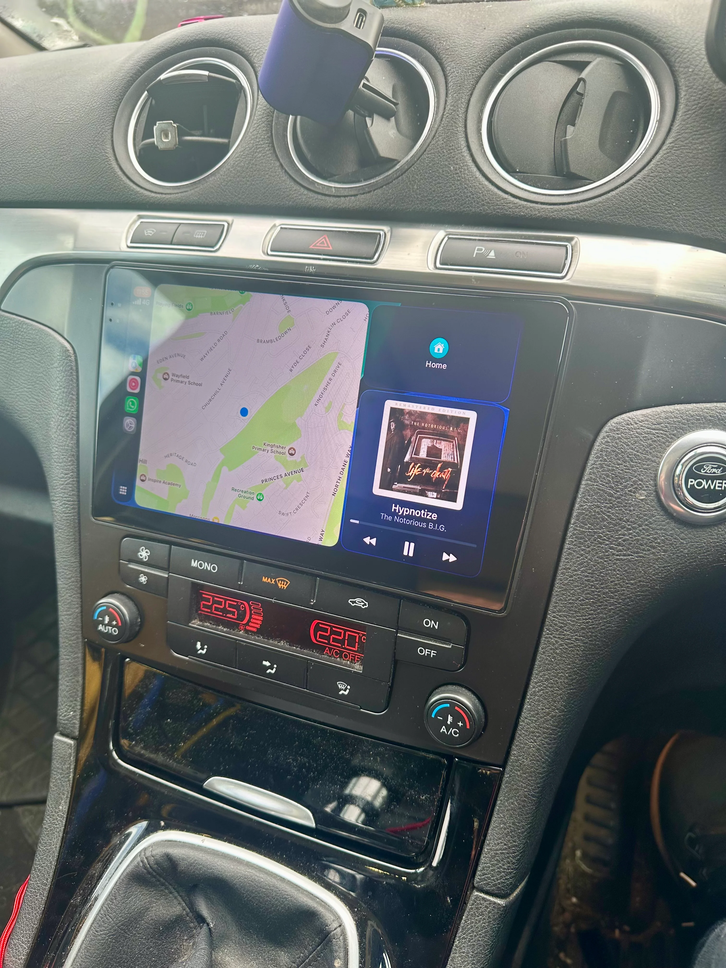 Ford SMAX 2006-2015 Wireless Apple CarPlay Upgrade Kit - Image 2