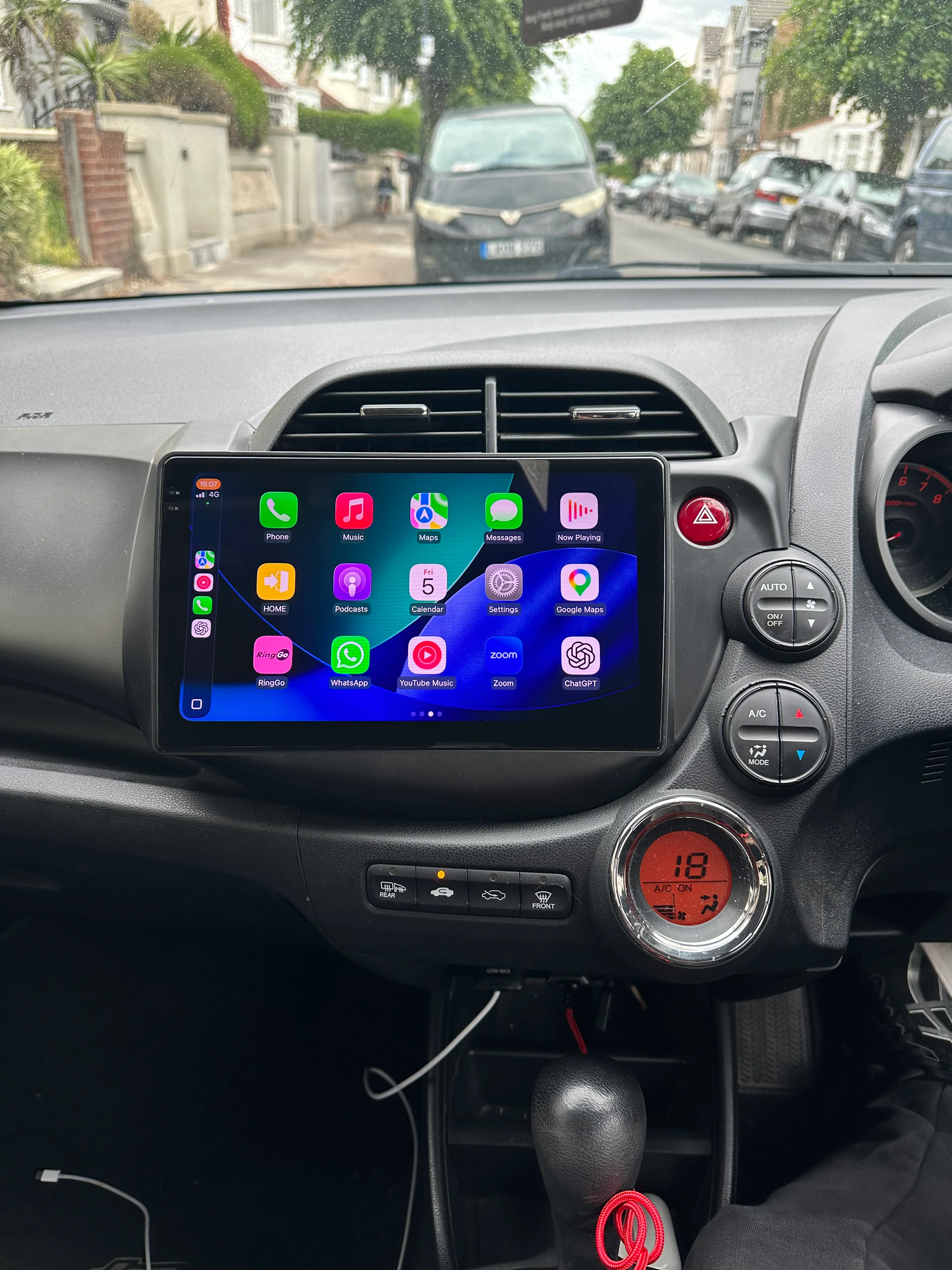 Honda Jazz 2008-2013 Wireless Apple CarPlay Upgrade Kit - Image 9