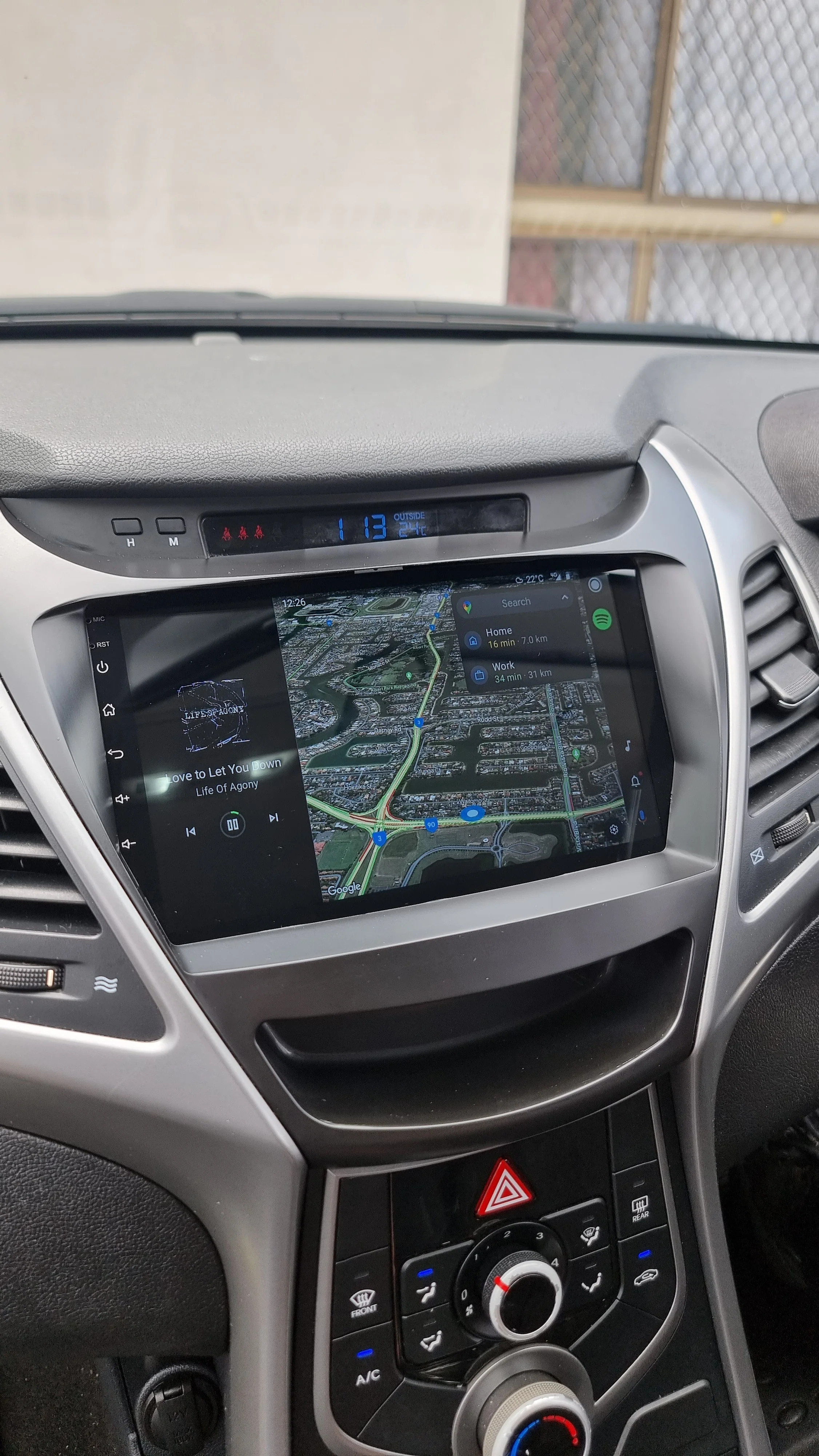 Hyundai Elantra/Avante 2011-2016 Wireless Apple CarPlay/Android Auto Upgrade Kit - Image 3