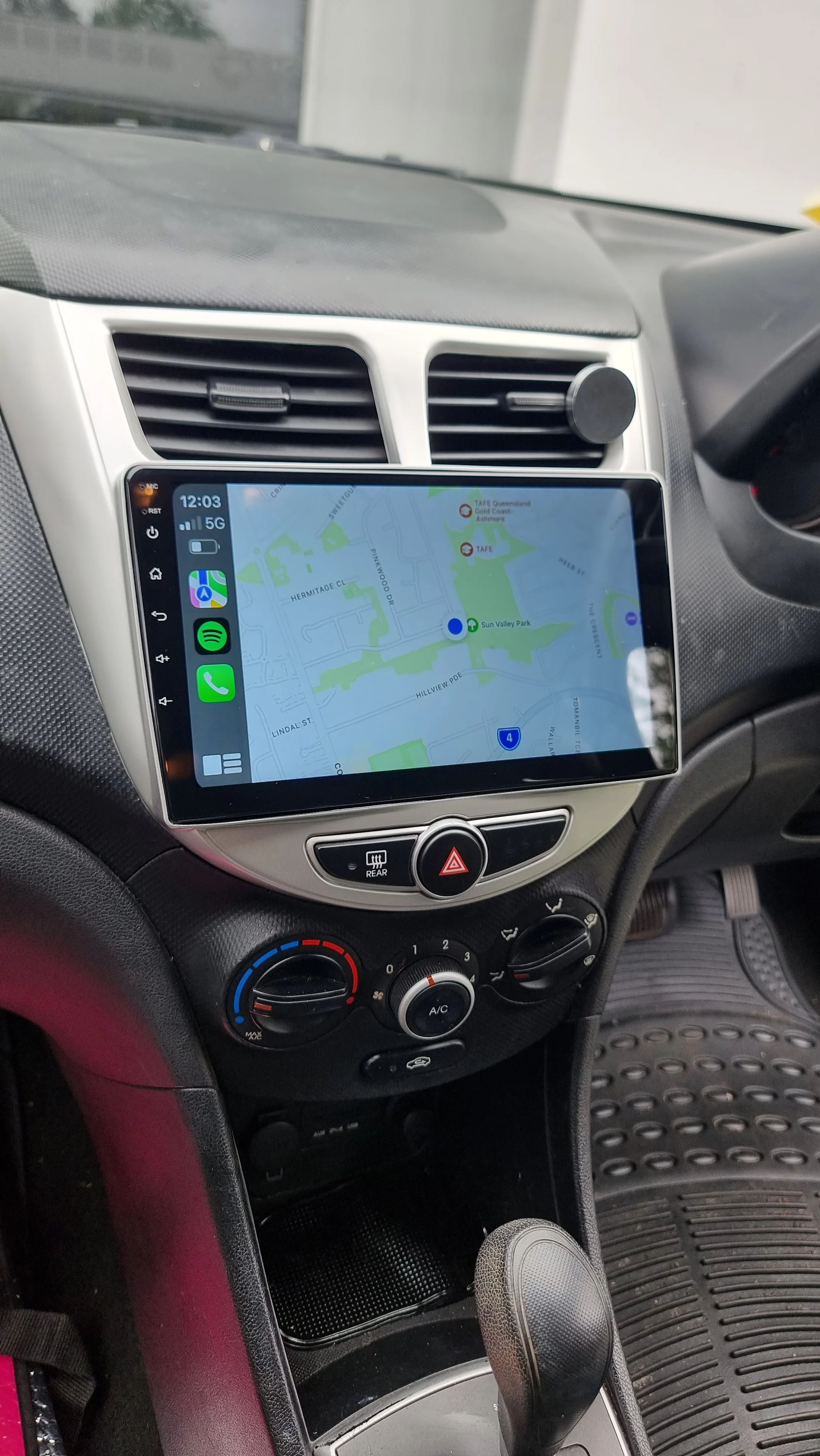Hyundai Accent/Solaris 2010-2016 Wireless Apple CarPlay Upgrade Kit - Image 3