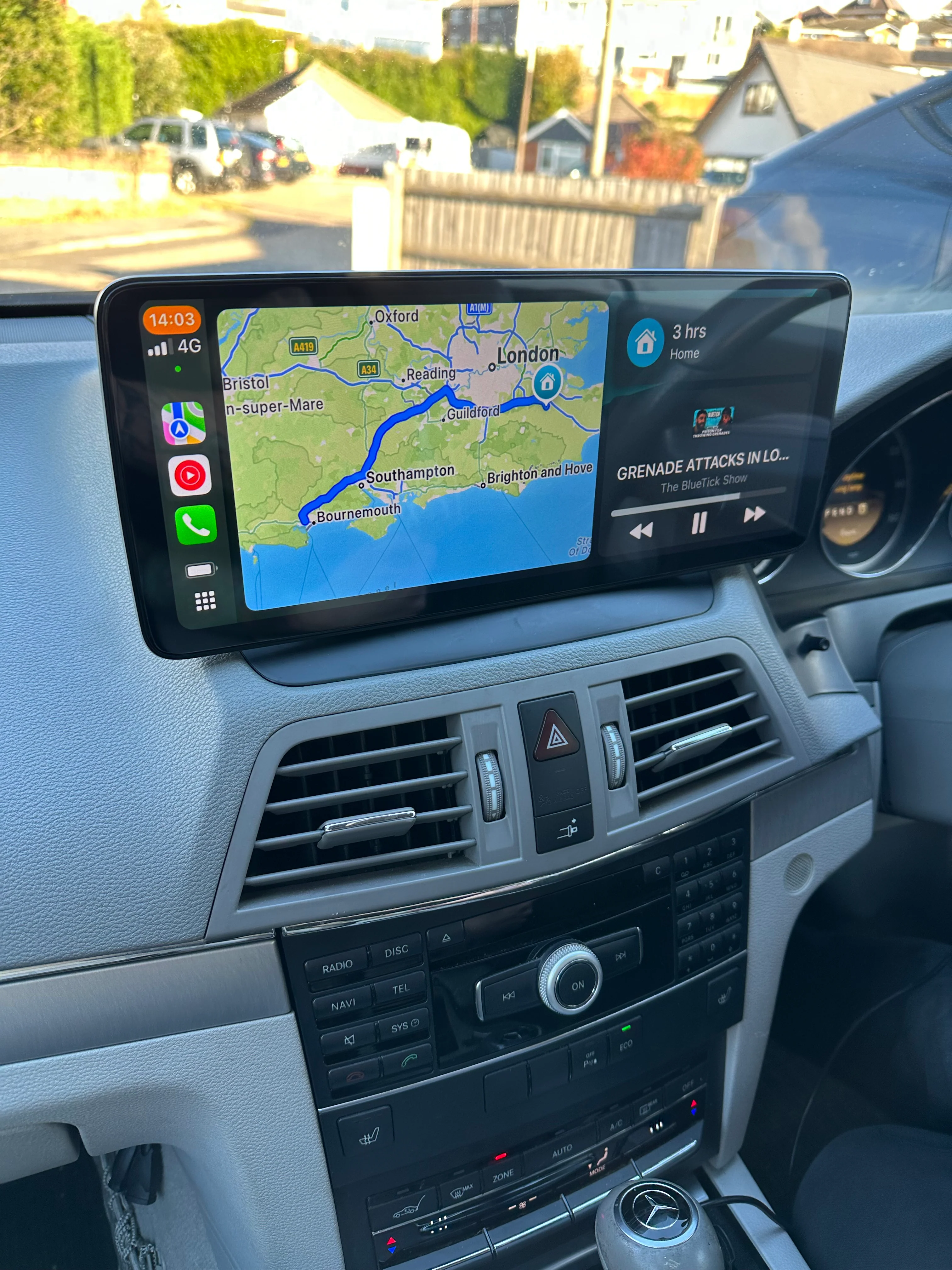 Mercedes E Class 2009-2017 W212/W207/C207 Wireless Apple CarPlay Touchscreen Kit - Image 10