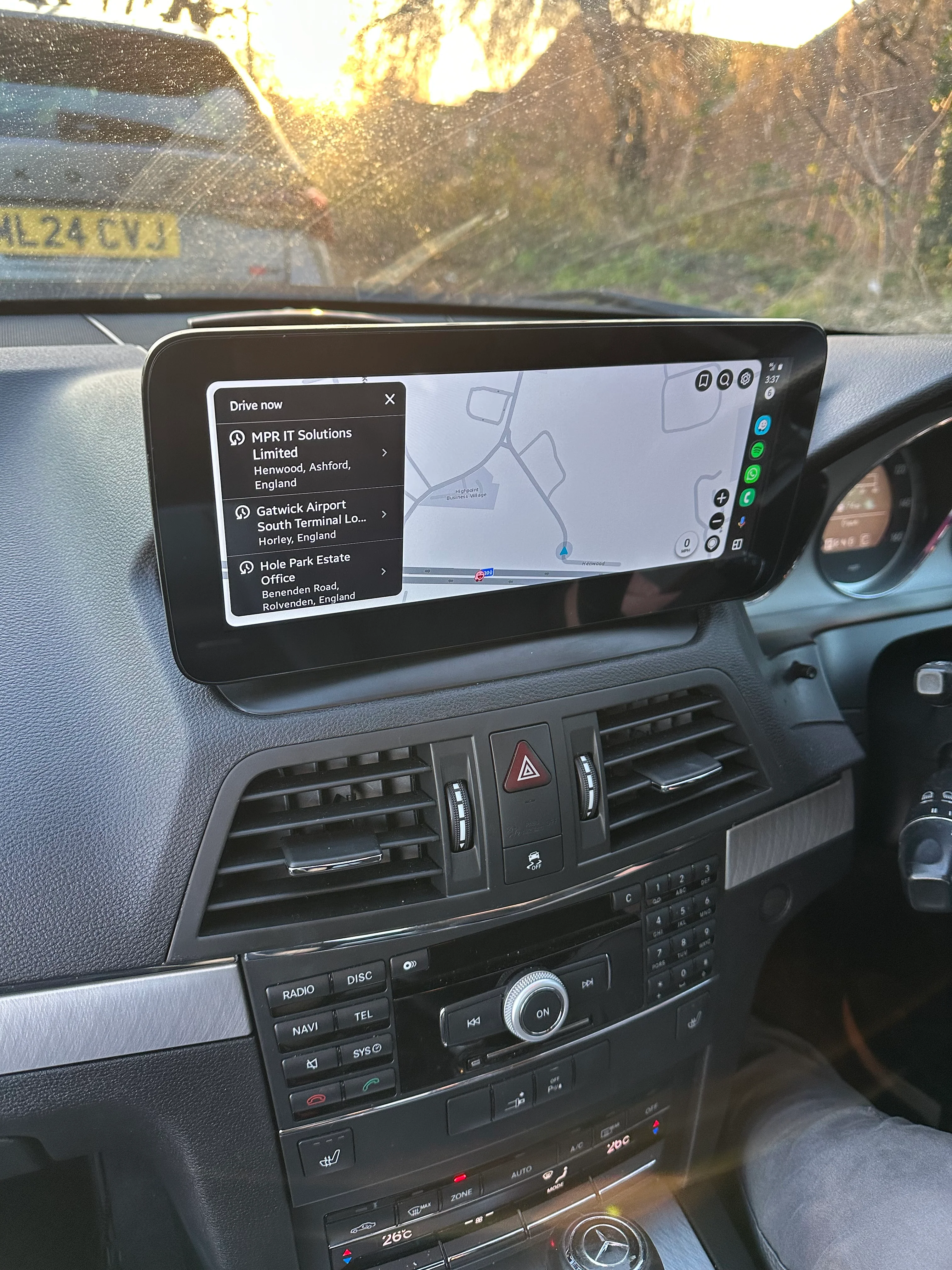 Mercedes E Class 2009-2017 W212/W207/C207 Wireless Apple CarPlay Touchscreen Kit - Image 5