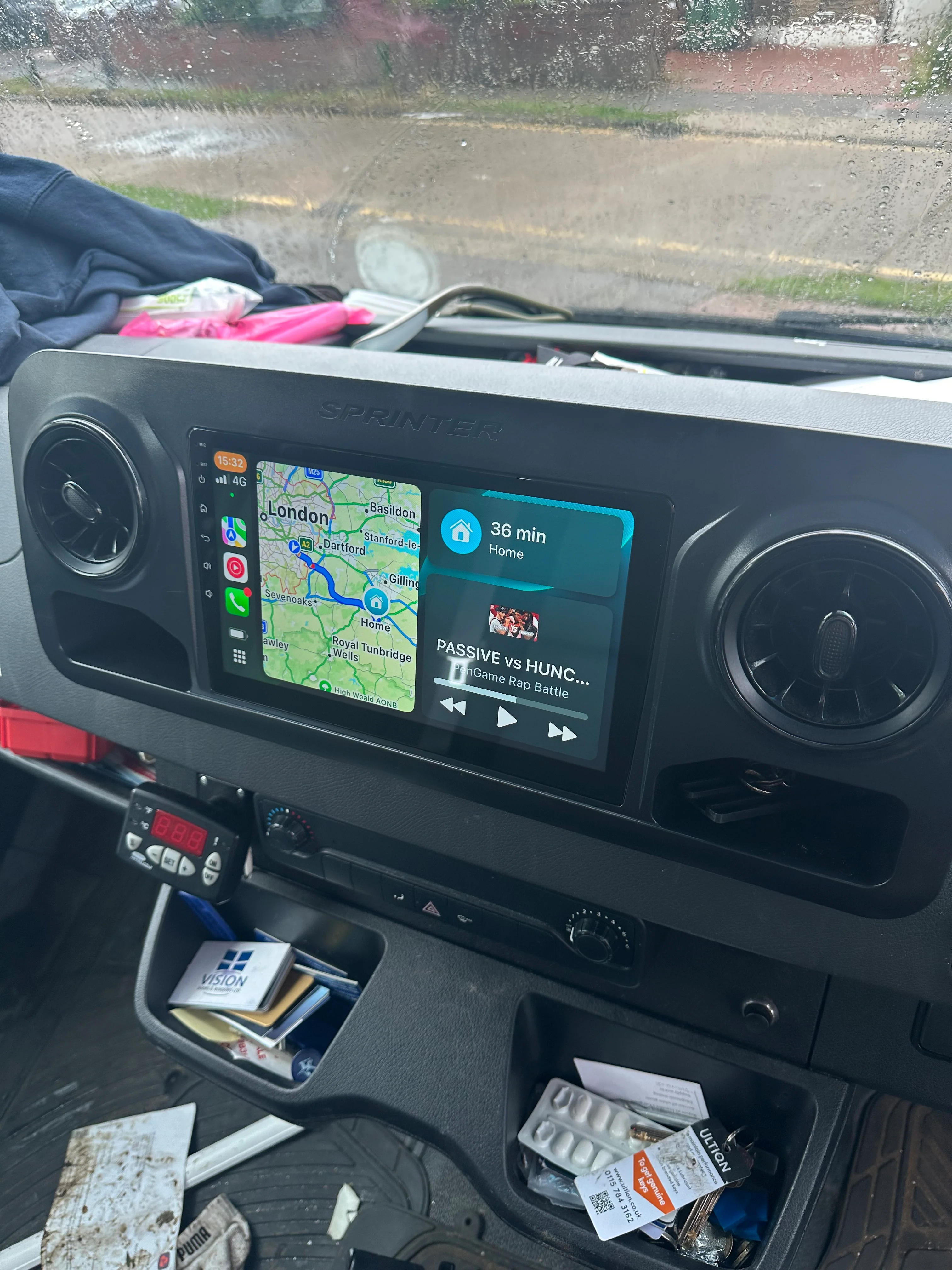 Mercedes Sprinter 2018-2021 W907 Wireless Apple CarPlay Upgrade Kit - Image 2