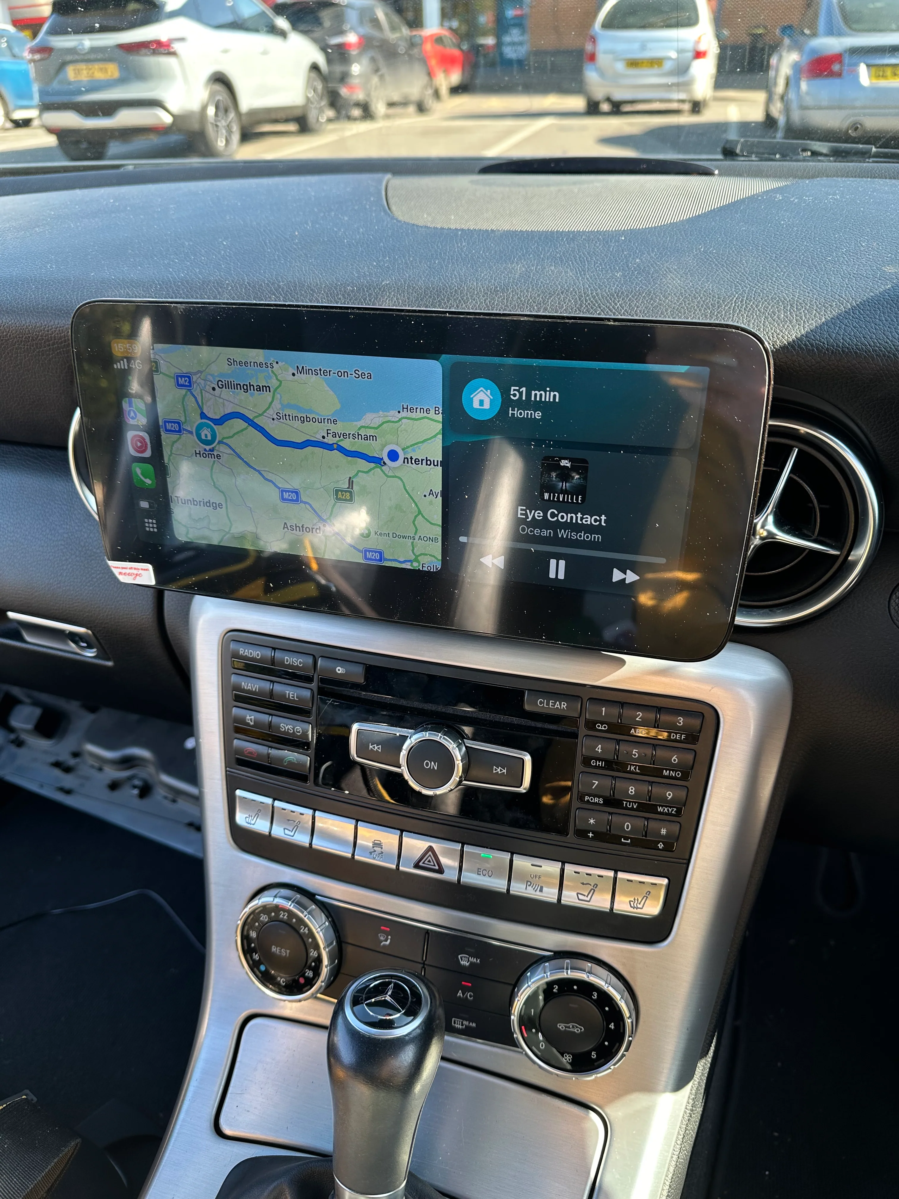 Mercedes SL/SLC/SLK 2011-2019 Wireless Apple CarPlay Touchscreen Upgrade Kit - Image 2
