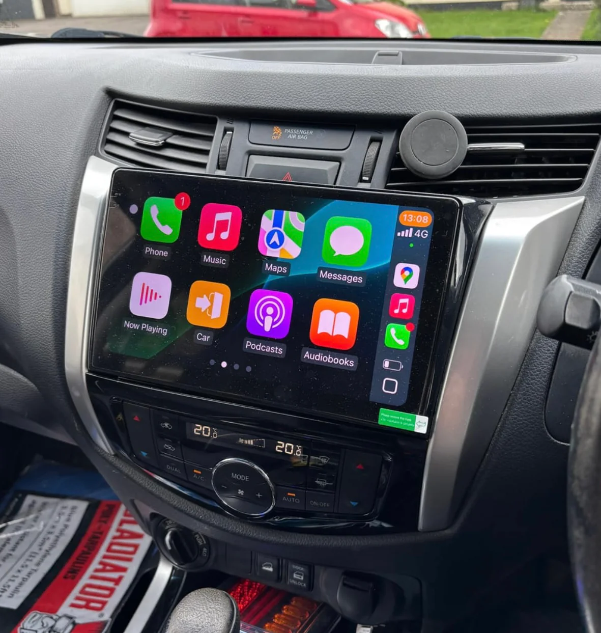 Nissan Navara 2015-2023 Wireless Apple CarPlay Upgrade Kit - Image 4