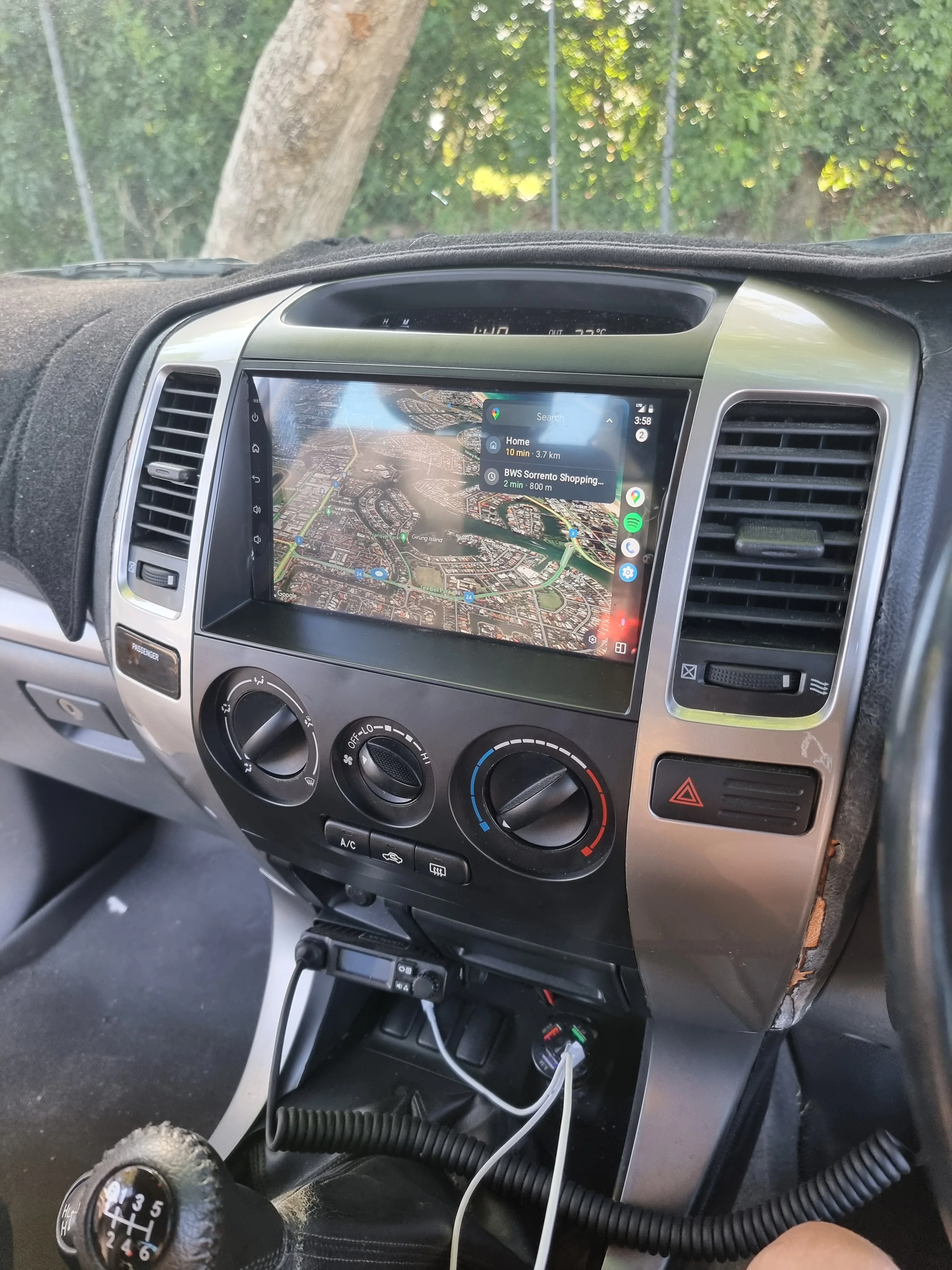 Toyota Land Cruiser/Prado 120 Series 2003-2009 Wireless Apple CarPlay Upgrade Kit