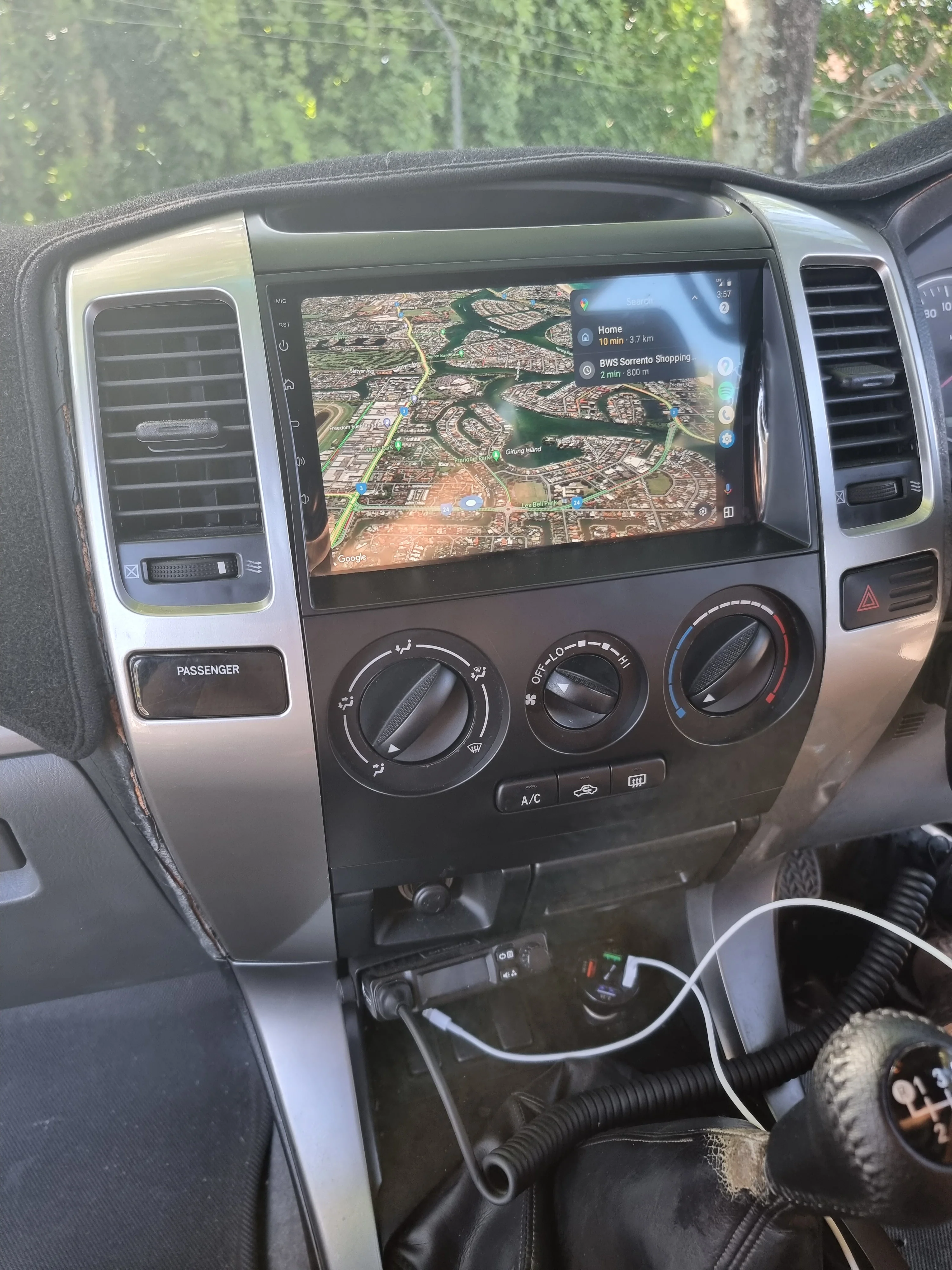 Toyota Land Cruiser/Prado 120 Series 2003-2009 Wireless Apple CarPlay Upgrade Kit - Image 2