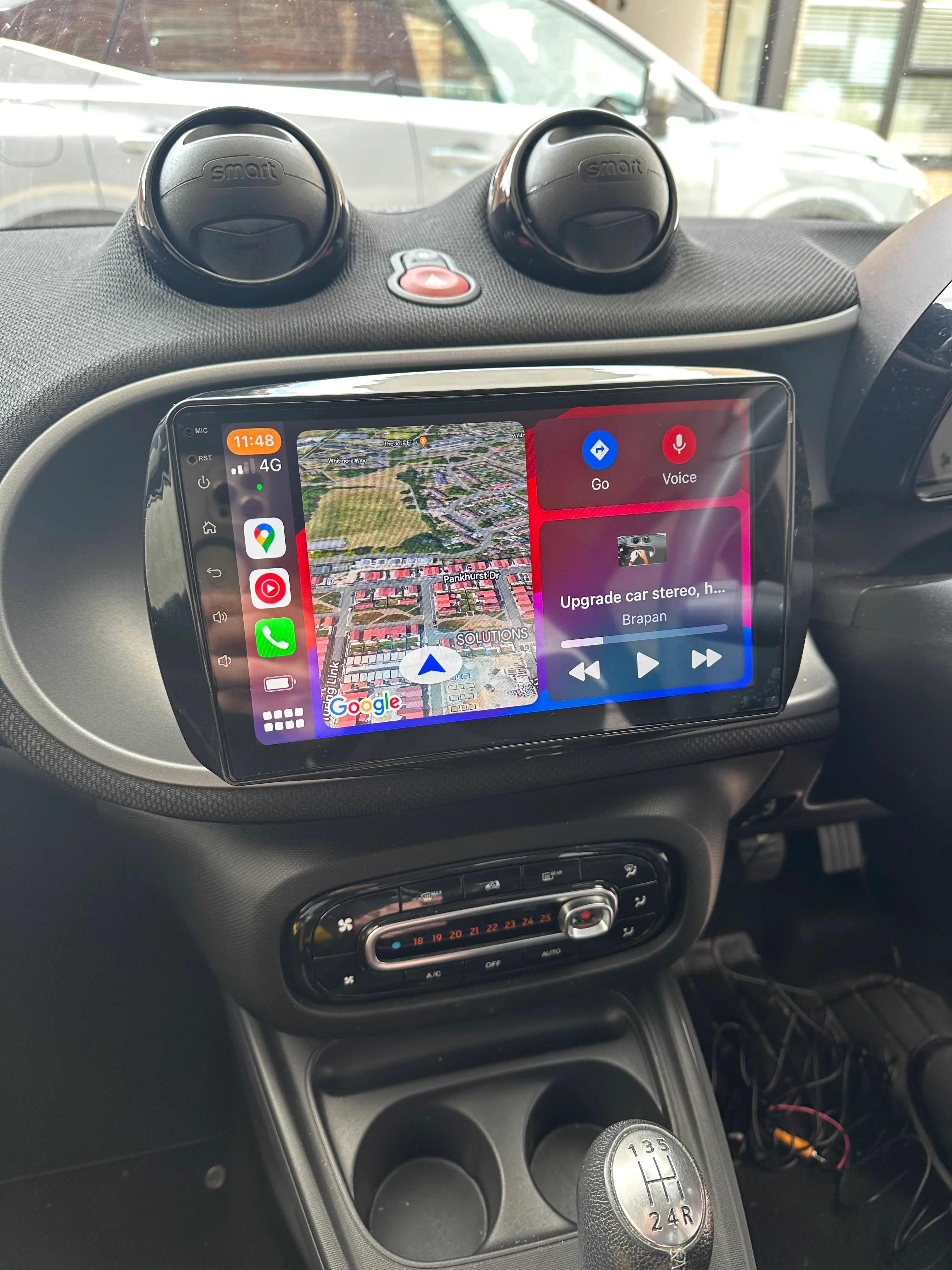 Smart ForTwo/ForFour 2014-2020 Wireless Apple CarPlay Upgrade Kit - Image 3