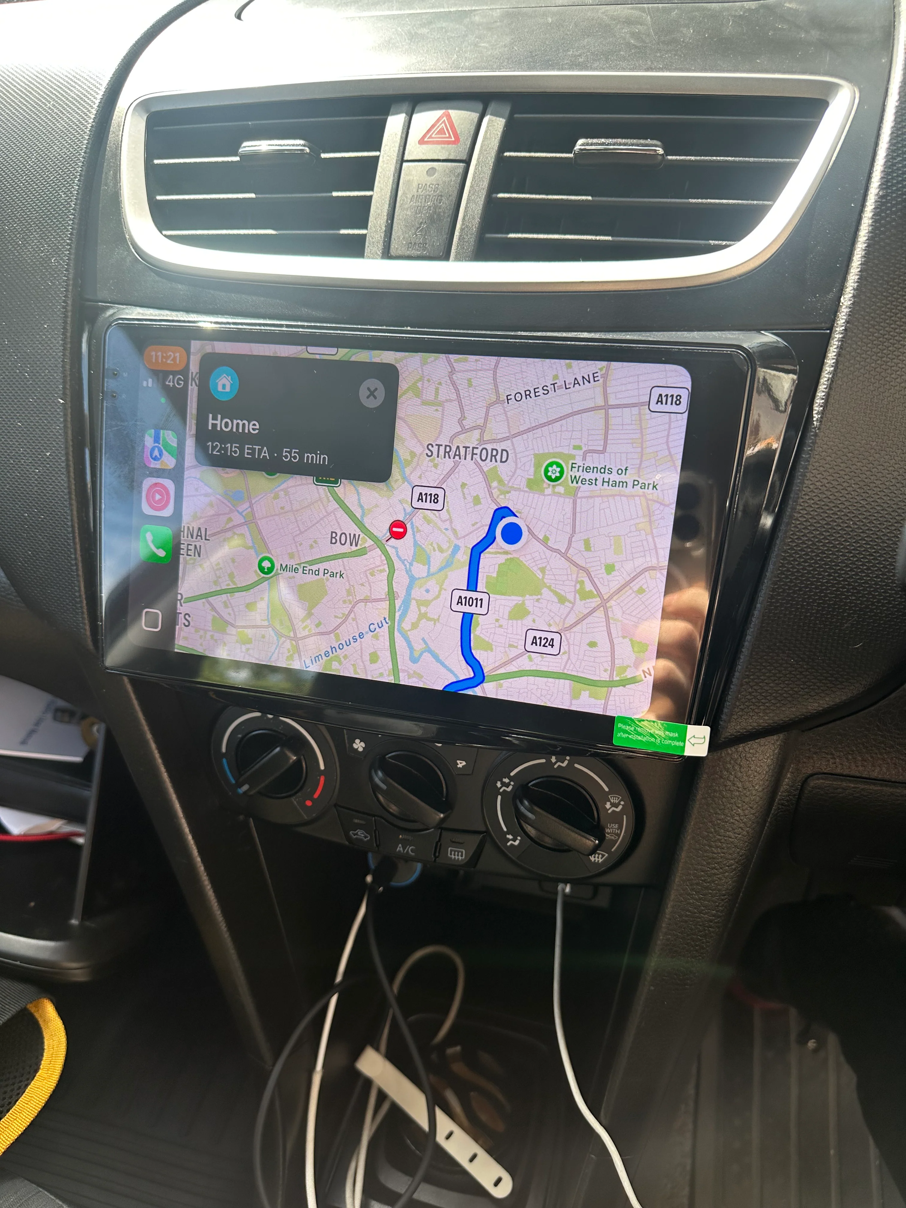 Suzuki Swift 2012-2016 Wireless Apple CarPlay Upgrade Kit - Image 3