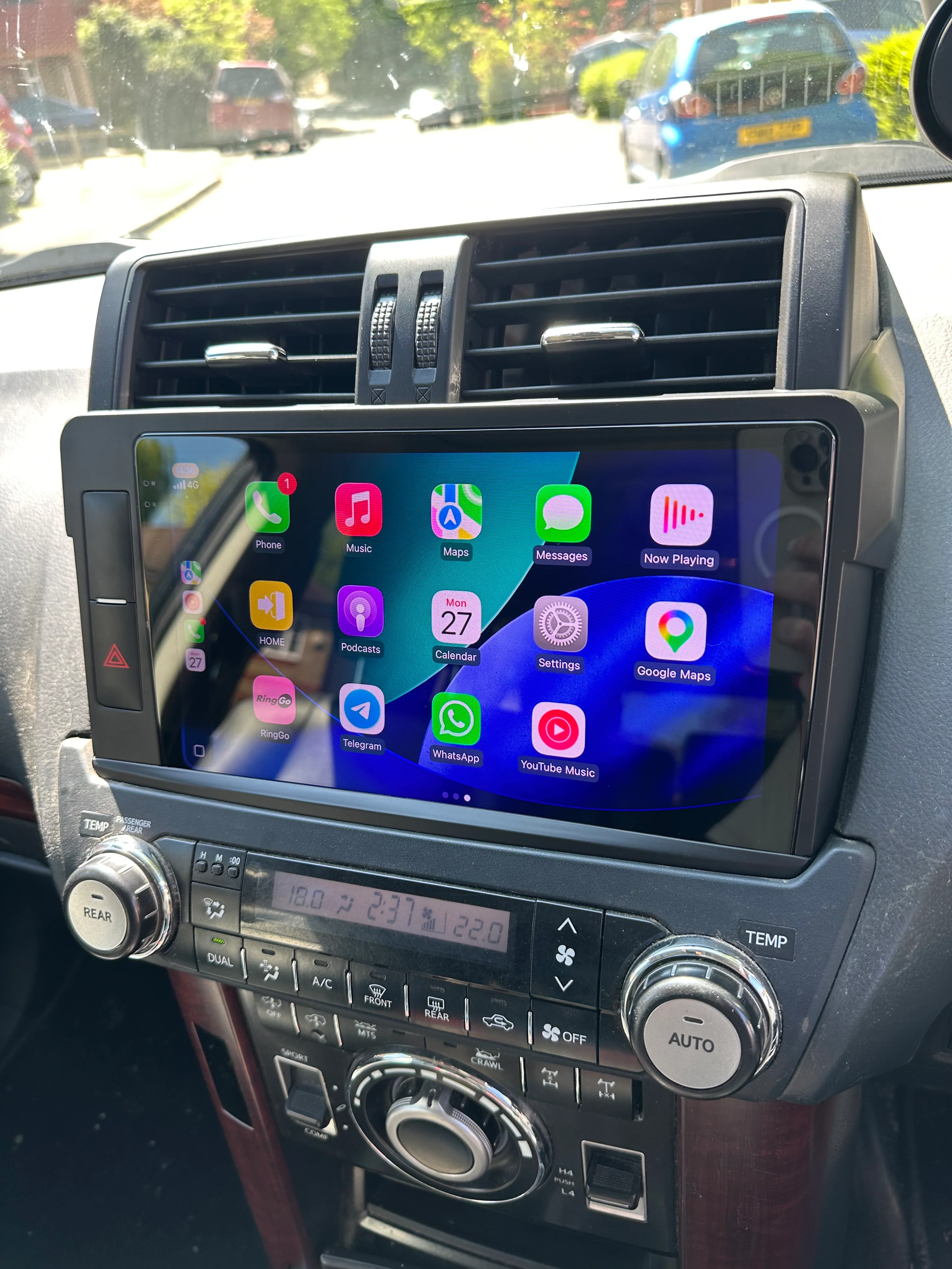 Toyota Land Cruiser/Prado 150 Series 2014-2017 Wireless Apple CarPlay Upgrade Kit - Image 4