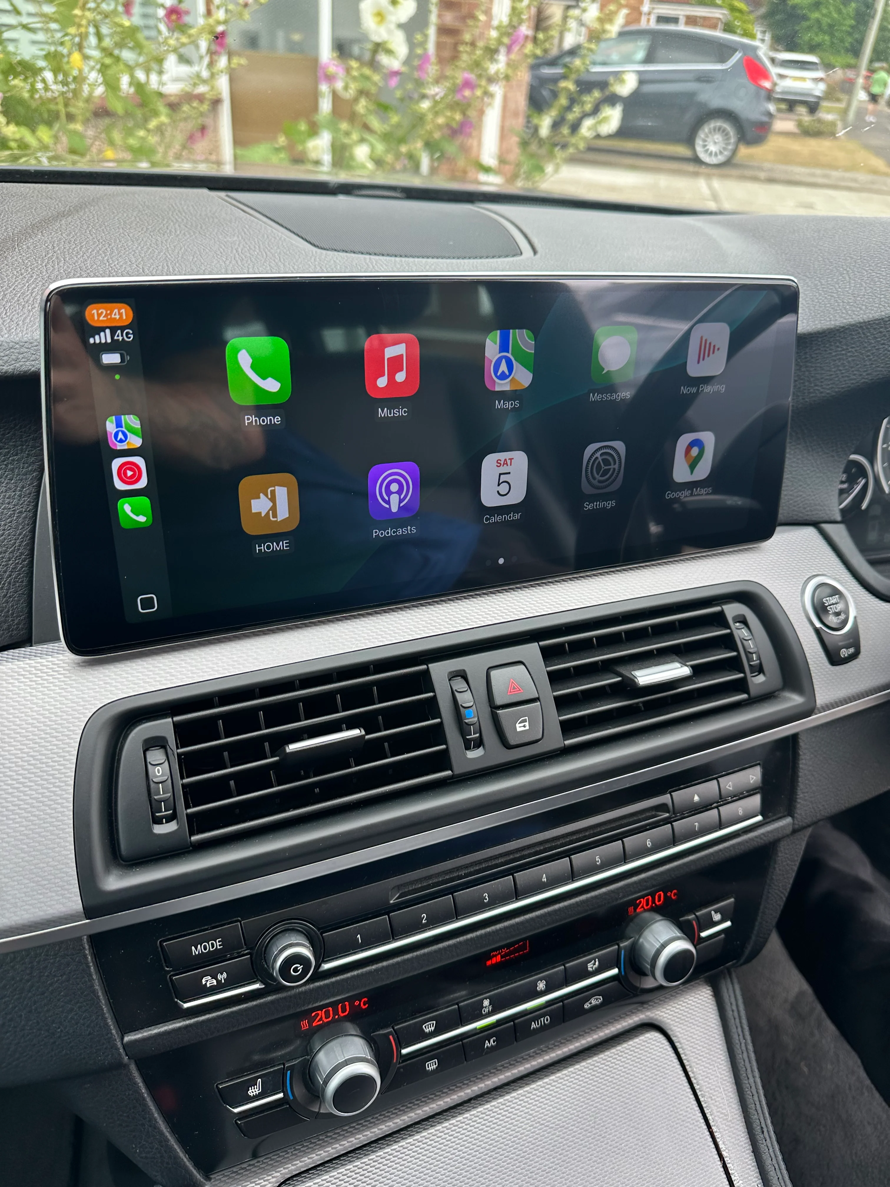 BMW 5 Series 2011-2017 F10/F11 Wireless Apple CarPlay Touchscreen - Image 6
