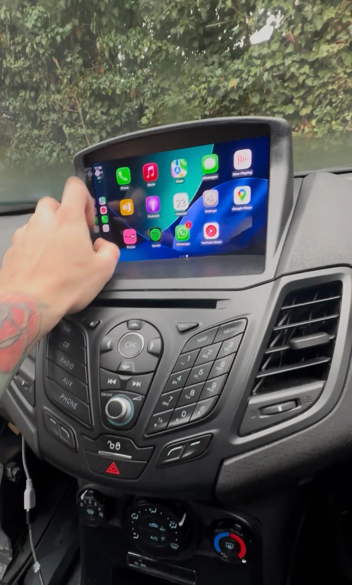 Ford Fiesta 2009-2017 Wireless Apple CarPlay Upgrade Kit - Image 8