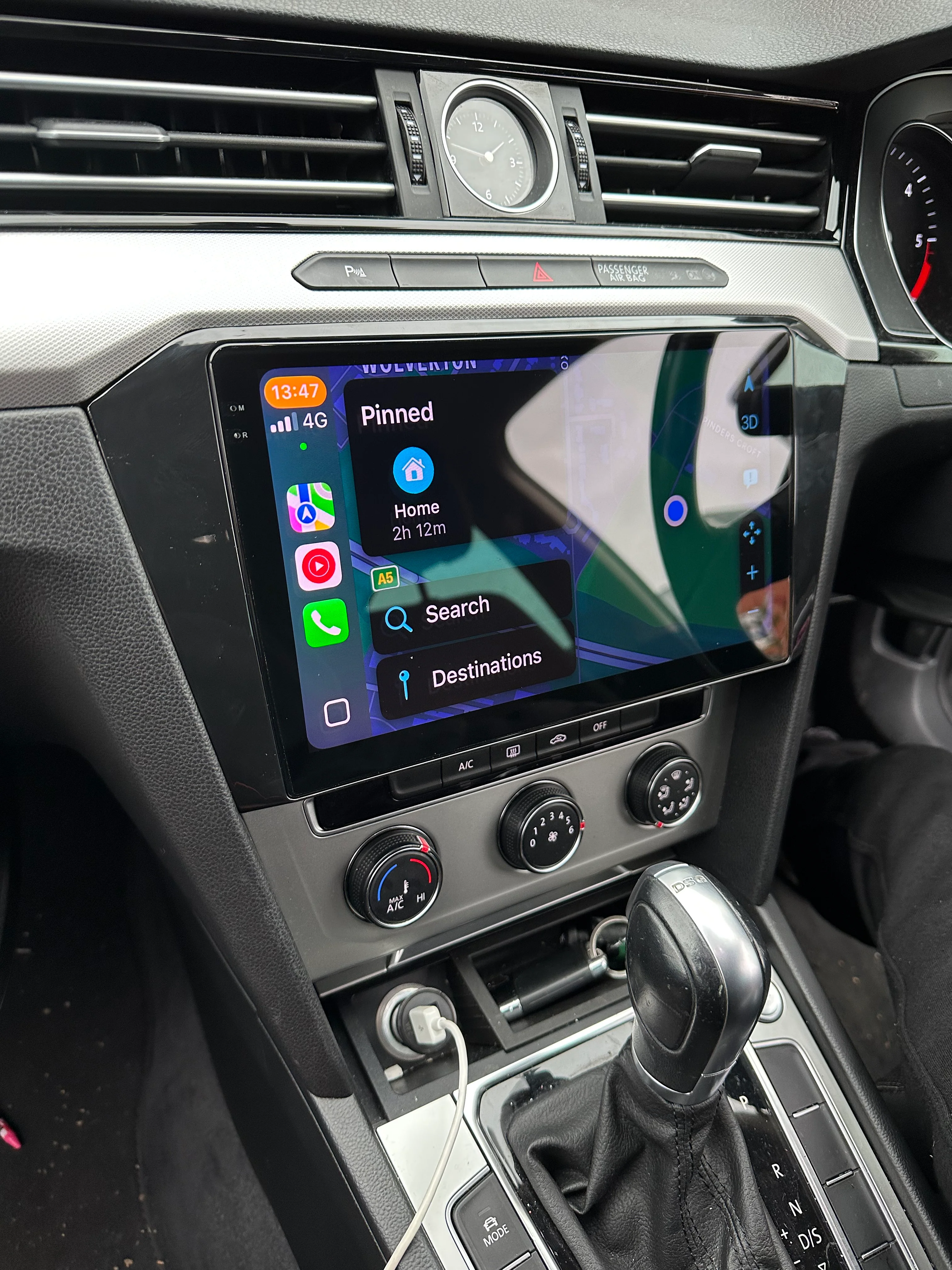 VW Passat B8 2014-2022 Wireless Apple CarPlay Upgrade Kit - Image 2